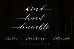 Mahogany Script