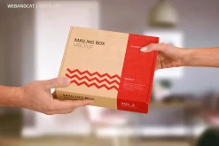 Mailing Box Mock-up 2