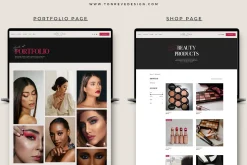 Makeup Artist Wix Website Template