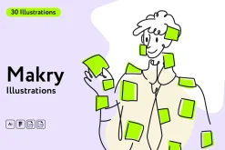 Makry Startup Illustrations