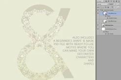 Mandala and Font Family-Qanterberry