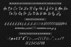 Mandalaz Sensei Font