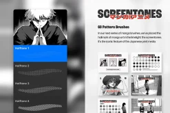 Manga Clip Studio Brushes Bundle