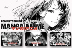 Manga Affinity Brushes Bundle