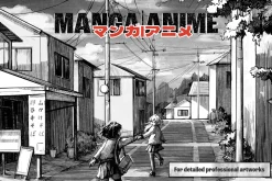 Manga and Anime Illustrator Brushes