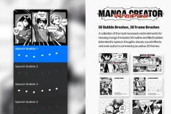 Manga Procreate Brushes Bundle
