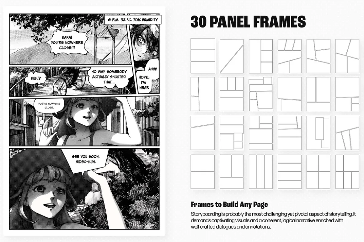 Manga Procreate Brushes Bundle