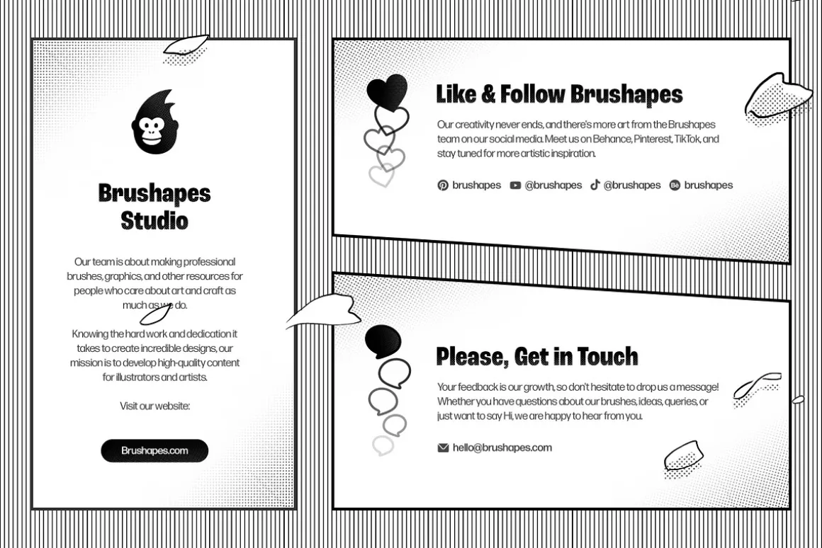 Manga Procreate Brushes Bundle