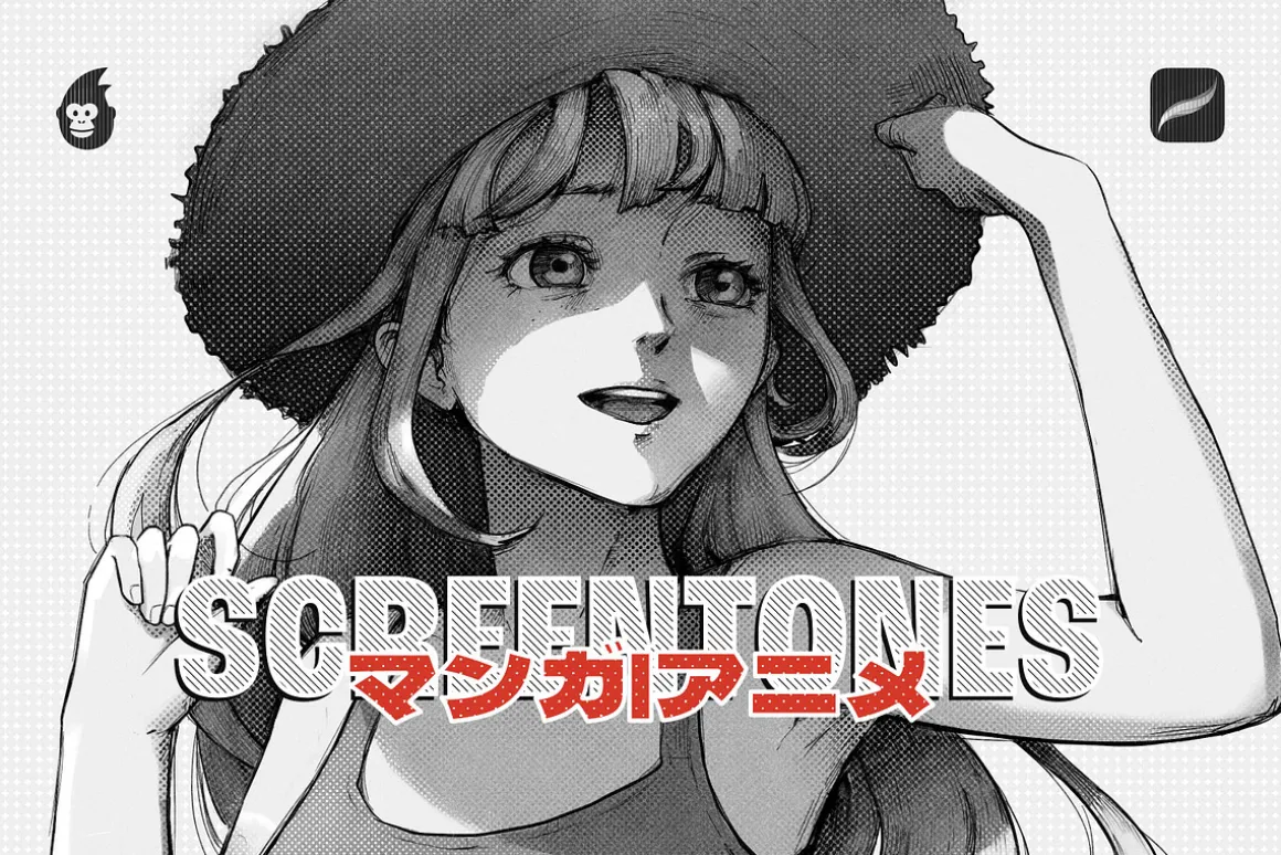 Manga Procreate Brushes Bundle