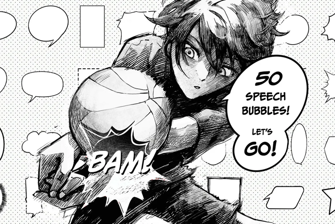 Manga Procreate Brushes Bundle