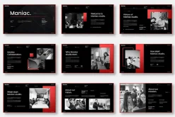 Maniac – Business Keynote Template