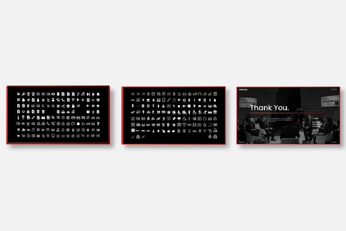 Maniac – Business Keynote Template