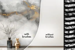 Marble Texture procreate brushes
