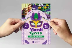 Mardi Gras Flyer Template