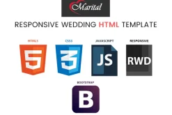 Marital - Wedding HTML Template