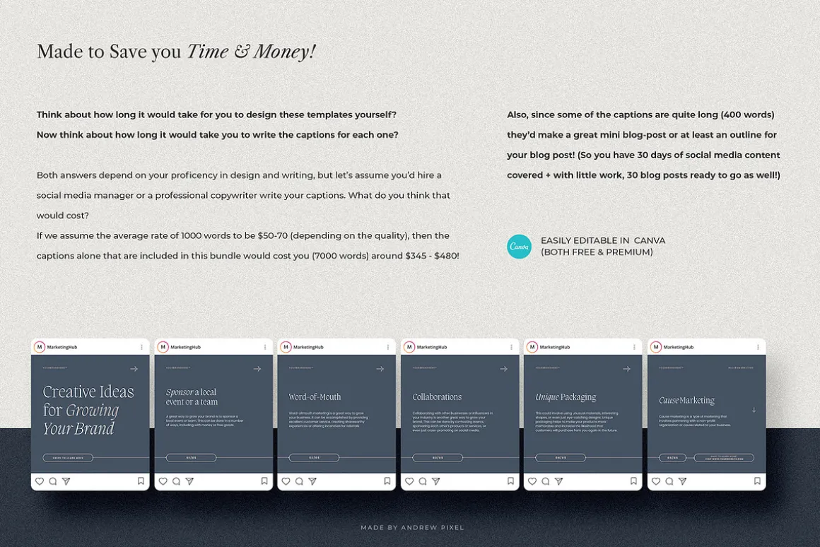 Marketing Expert Instagram Carousels