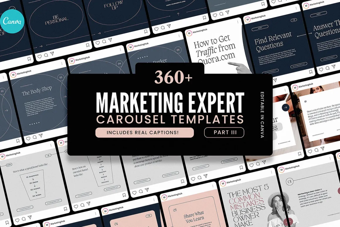 Marketing Expert Instagram Carousels