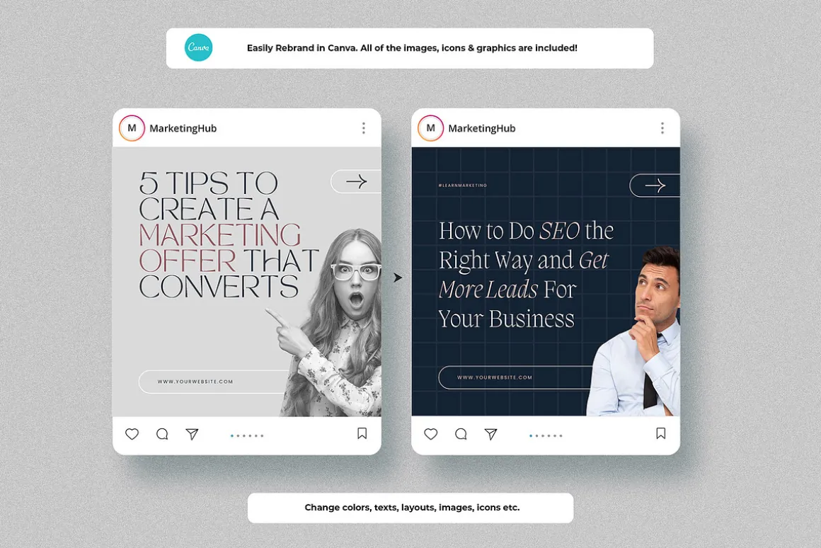Marketing Expert Instagram Carousels