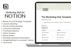 Marketing Hub Notion Template