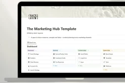 Marketing Hub Notion Template