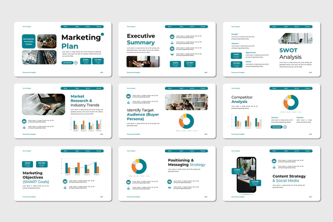 Marketing Plan - PowerPoint Template