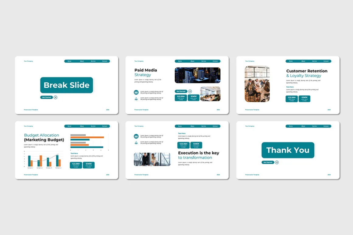Marketing Plan - PowerPoint Template