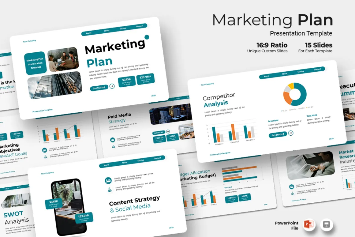 Marketing Plan - PowerPoint Template