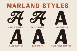 Marland Script & Sans