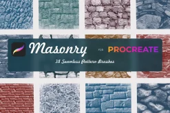 Masonry for Procreate X5