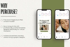 Massage Instagram Template Bundle