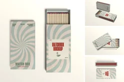 Match Box Mockup