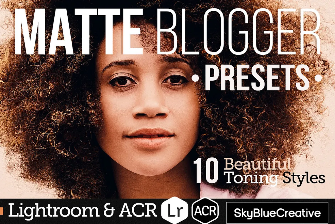 Matte Blogger Presets for Lightroom