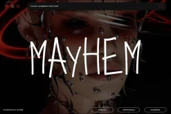 Mayhem - Handwritten Font
