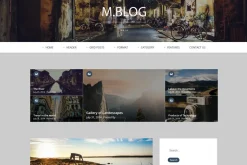 MBlog - Modern Premium Blog Wordpres