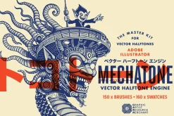 Mechatone Halftone Vector Engine