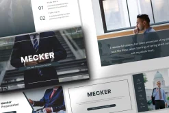 Mecker - Pitch Deck Keynote