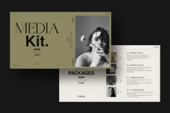 Media Kit Presentation Template