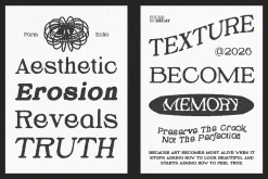 Mediore Alt - Distressed Serif Font