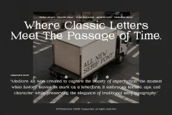 Mediore Alt - Distressed Serif Font
