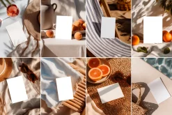 Mediterranean Stationery Mockup Set