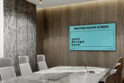 Meeting Room Screen vol.02 - Mockups