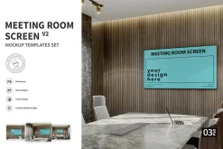 Meeting Room Screen vol.02 - Mockups