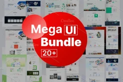 Mega UI Website Template Bundle