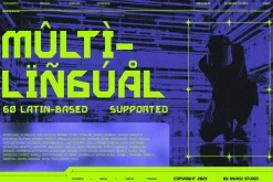Megabeat - Retro Futurism Fonts
