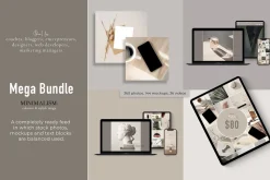 MEGA BUNDLE. Minimalism. 540+
