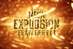 Mega Explosion Text Effect (SALE)