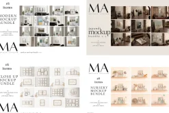 950+ Mega Frame Mockup Bundle