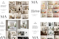 950+ Mega Frame Mockup Bundle