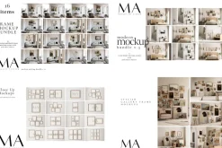 950+ Mega Frame Mockup Bundle