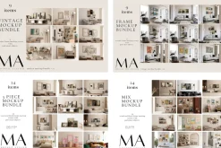 950+ Mega Frame Mockup Bundle